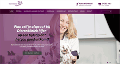 Desktop Screenshot of dierenkliniekrijen.nl